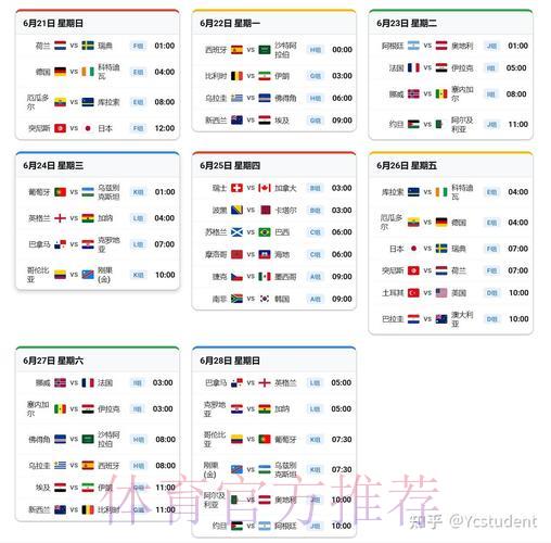 2026年世界杯足球赛事完全观赛指南